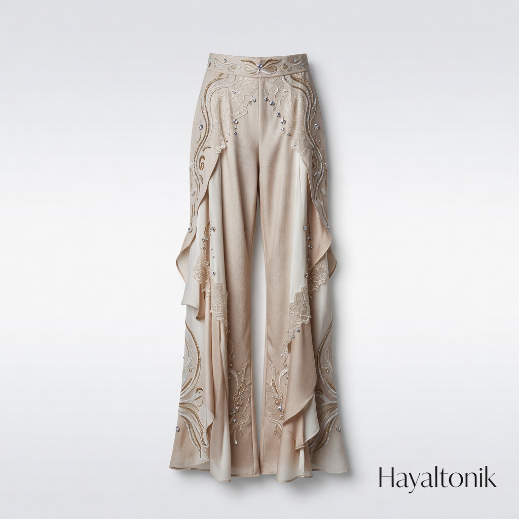 Nocturne Keten Pantolon