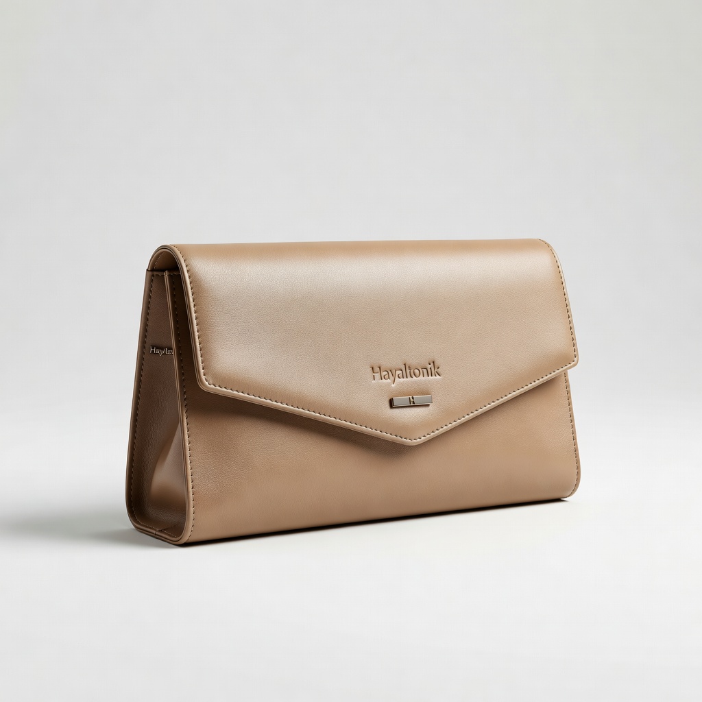 Kadife Şık Clutch Çanta