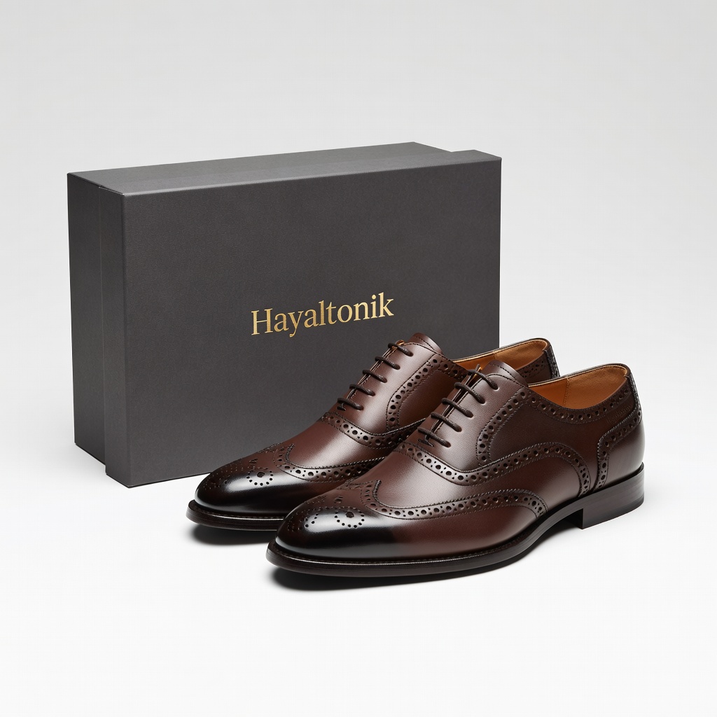 Elegan Deri Brogue