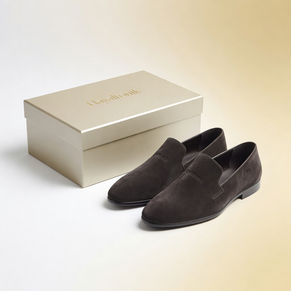 Prestijli Süet Loafer